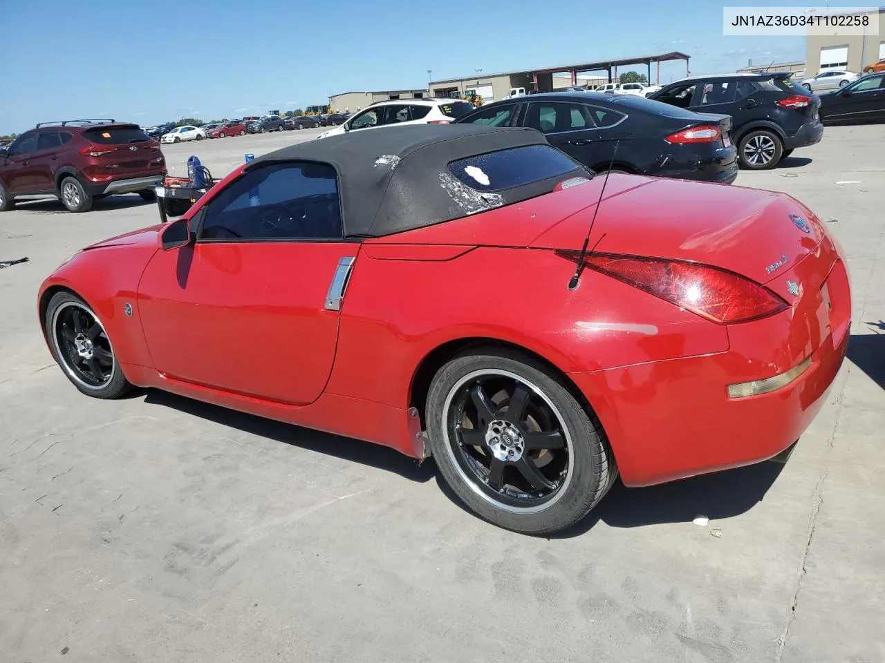 JN1AZ36D34T102258 2004 Nissan 350Z Roadster