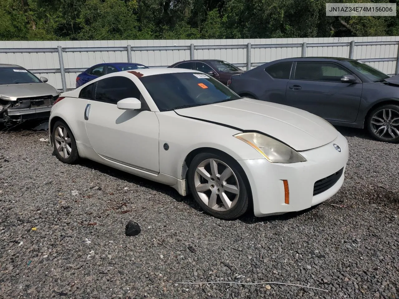 2004 Nissan 350Z Coupe VIN: JN1AZ34E74M156006 Lot: 71357064