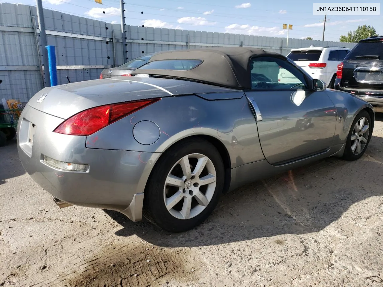 2004 Nissan 350Z Roadster VIN: JN1AZ36D64T110158 Lot: 71365374