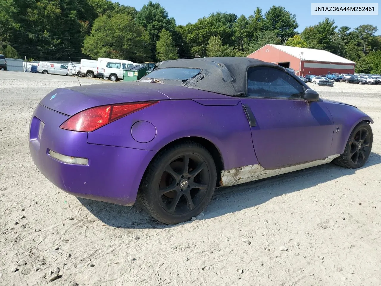 2004 Nissan 350Z Roadster VIN: JN1AZ36A44M252461 Lot: 71462124