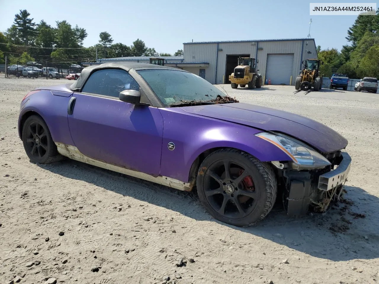 2004 Nissan 350Z Roadster VIN: JN1AZ36A44M252461 Lot: 71462124