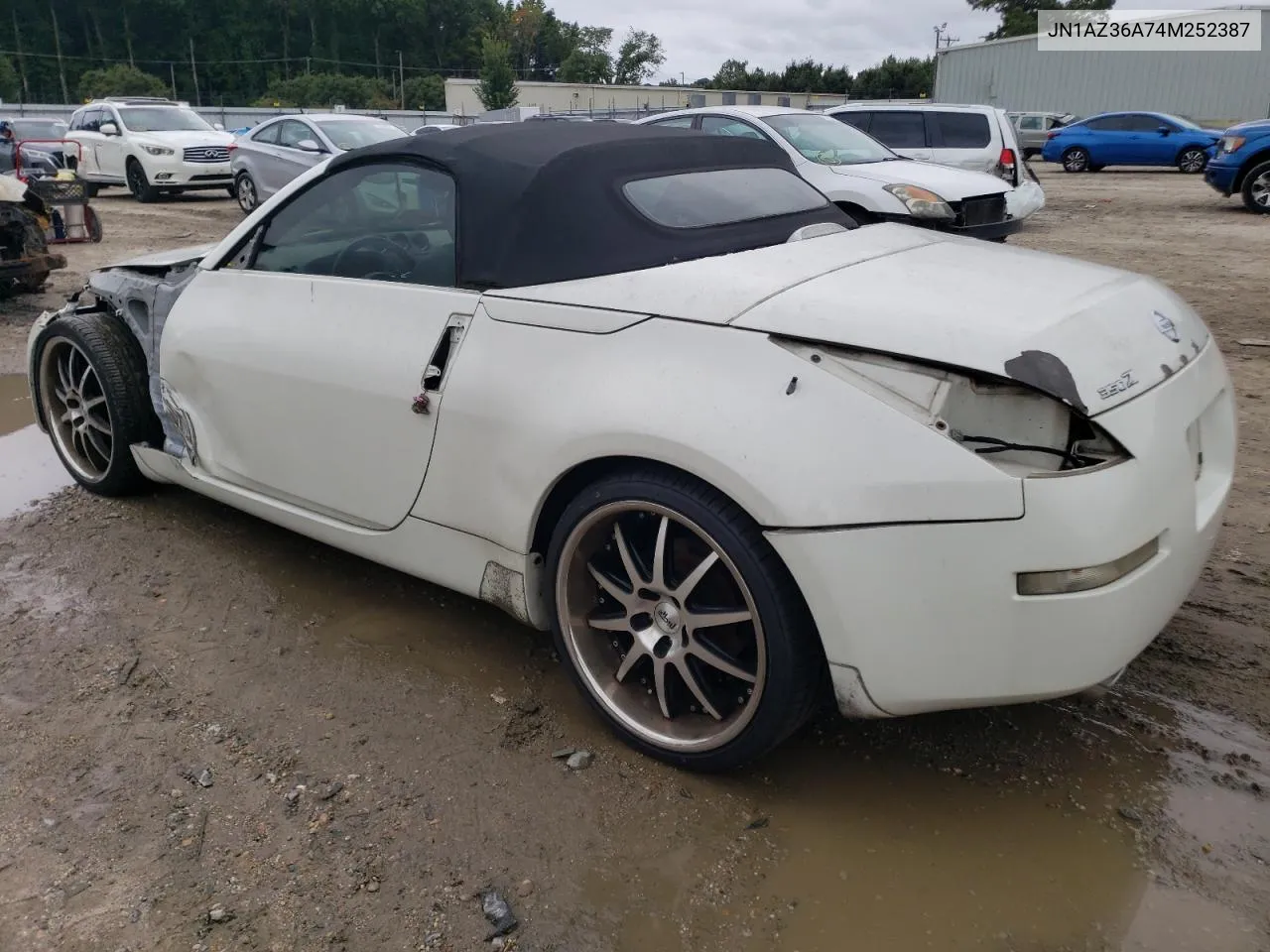 2004 Nissan 350Z Roadster VIN: JN1AZ36A74M252387 Lot: 71635494