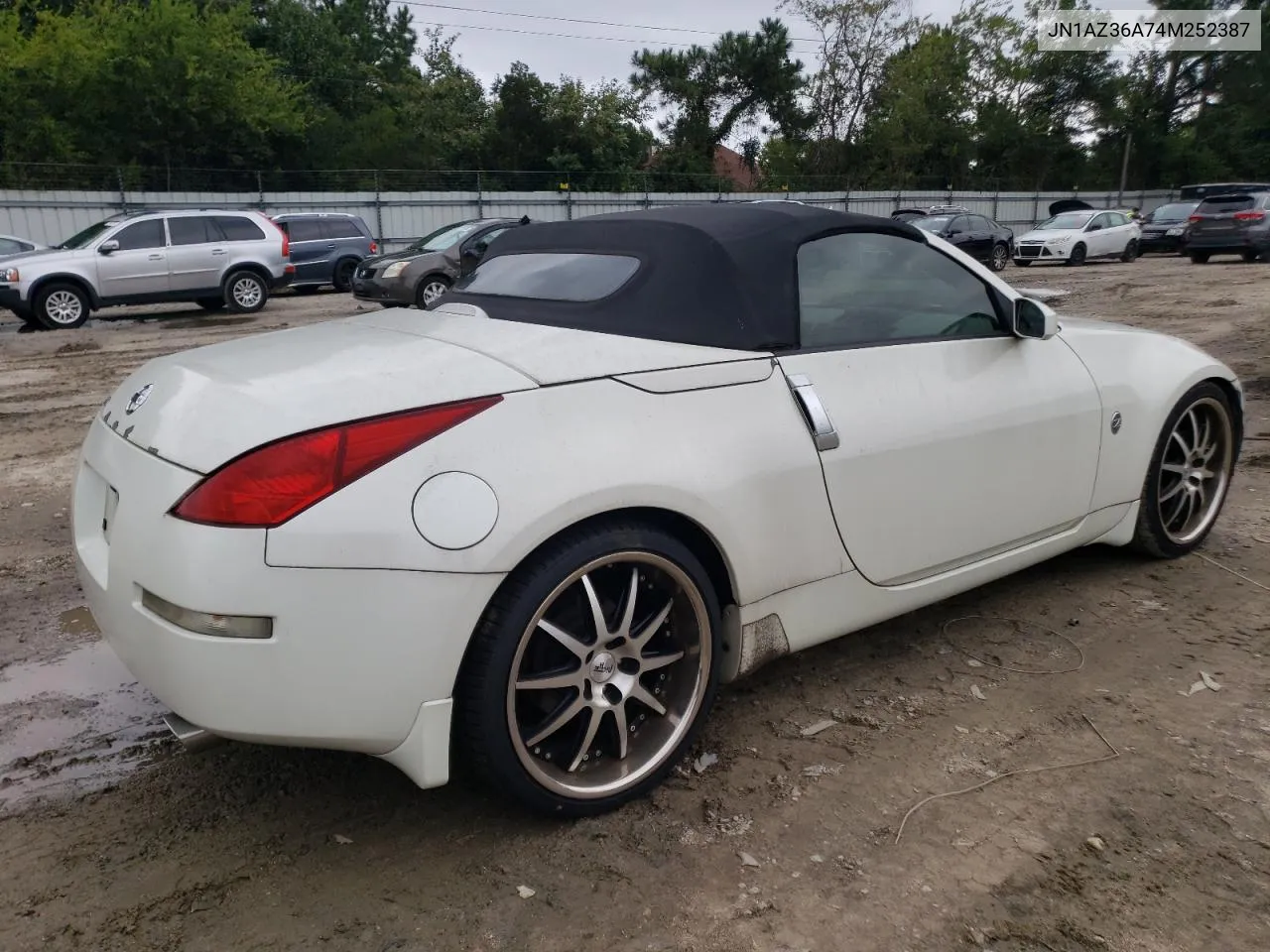 2004 Nissan 350Z Roadster VIN: JN1AZ36A74M252387 Lot: 71635494