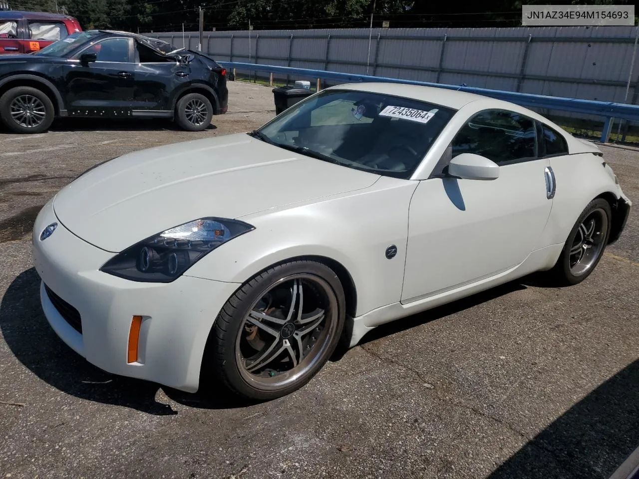 2004 Nissan 350Z Coupe VIN: JN1AZ34E94M154693 Lot: 72435064