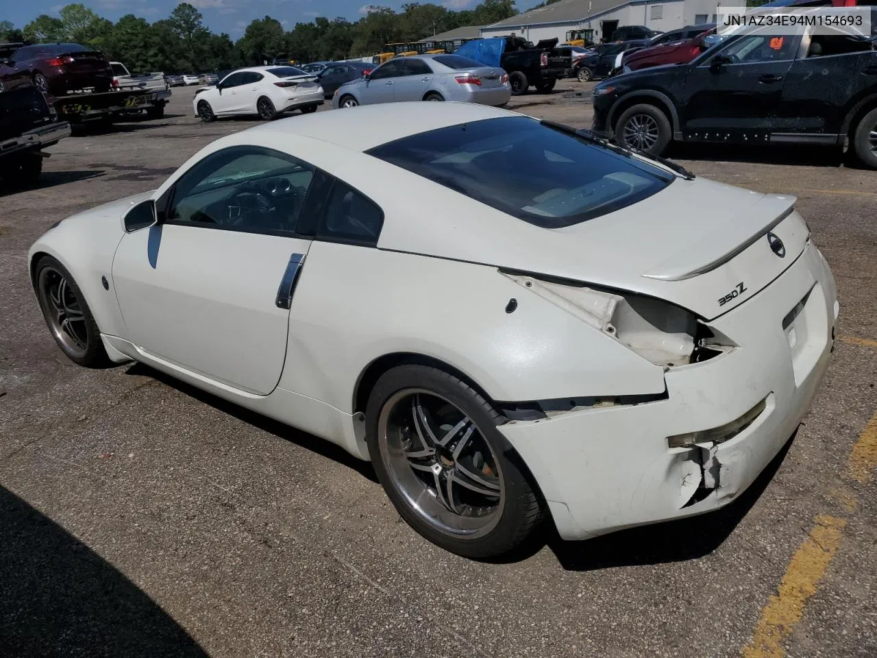 2004 Nissan 350Z Coupe VIN: JN1AZ34E94M154693 Lot: 72435064