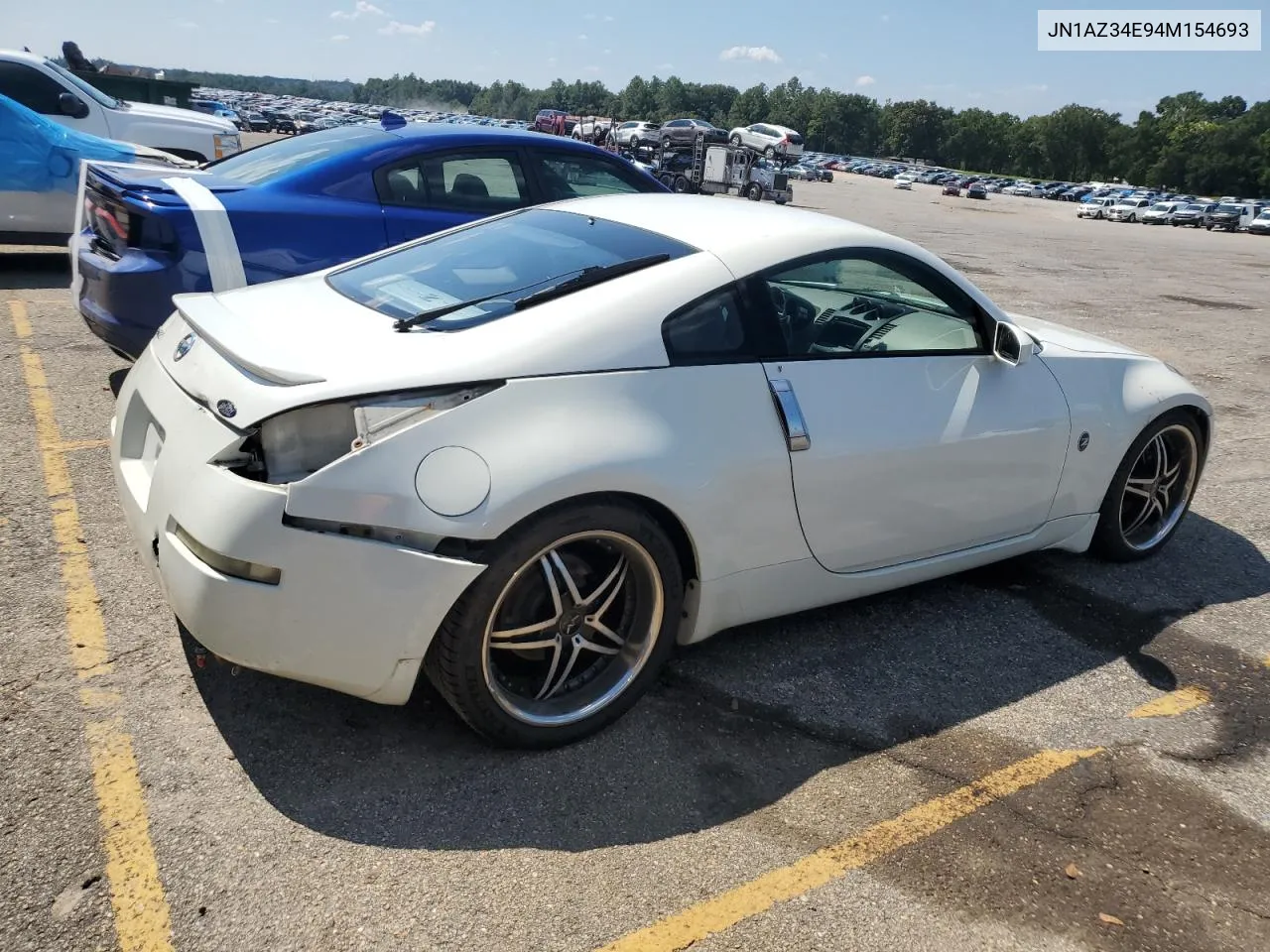 2004 Nissan 350Z Coupe VIN: JN1AZ34E94M154693 Lot: 72435064