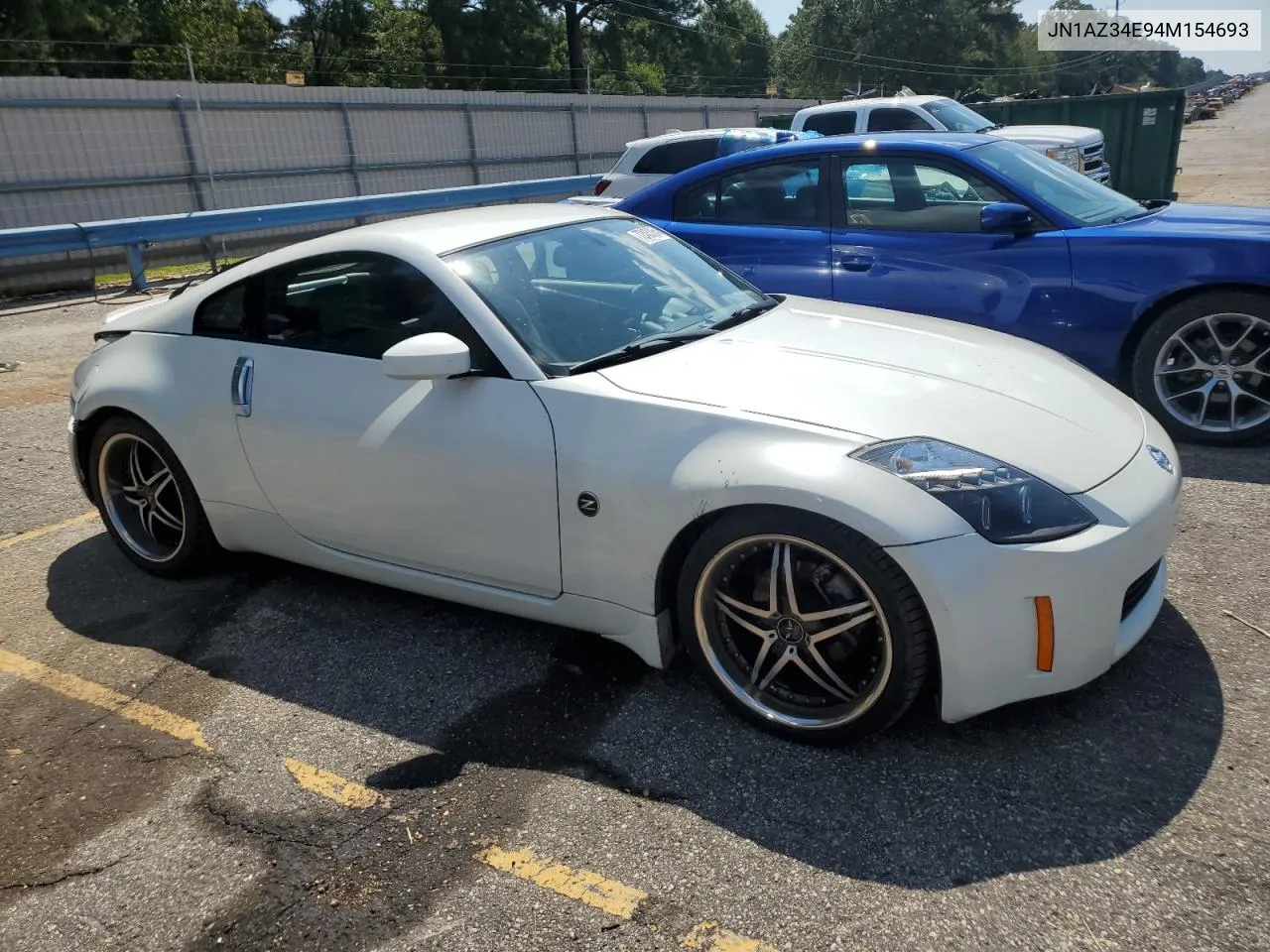 2004 Nissan 350Z Coupe VIN: JN1AZ34E94M154693 Lot: 72435064