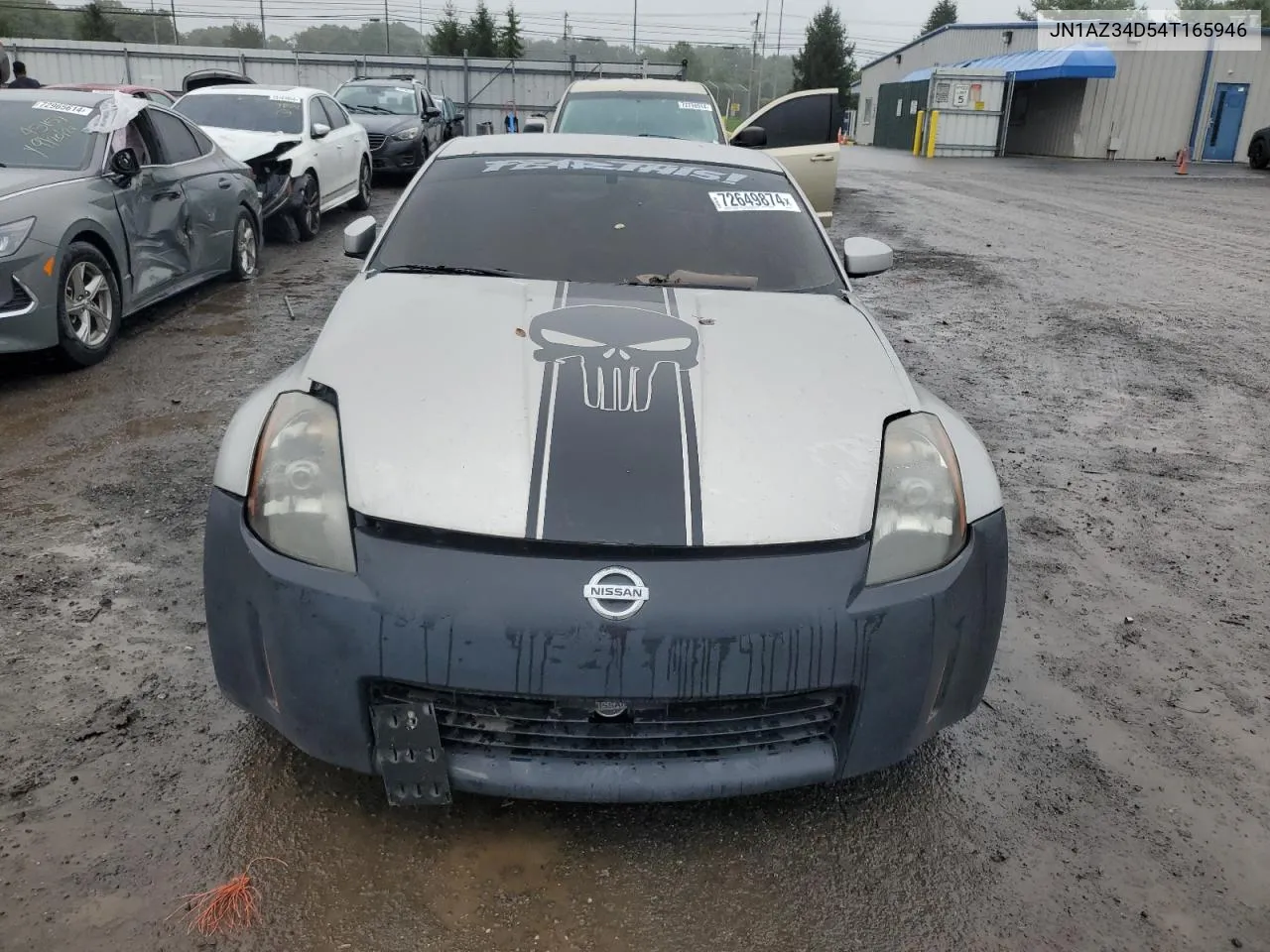 2004 Nissan 350Z Coupe VIN: JN1AZ34D54T165946 Lot: 72649874