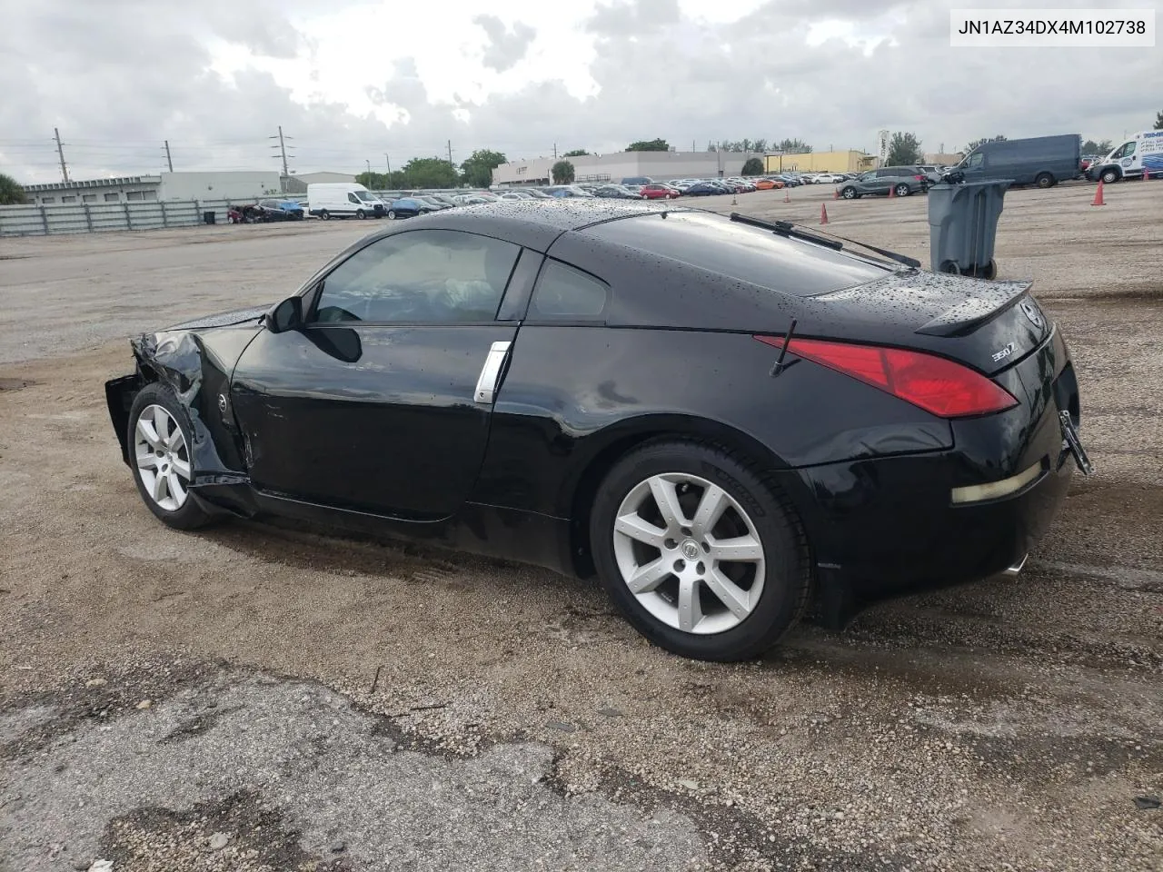 2004 Nissan 350Z Coupe VIN: JN1AZ34DX4M102738 Lot: 73003154