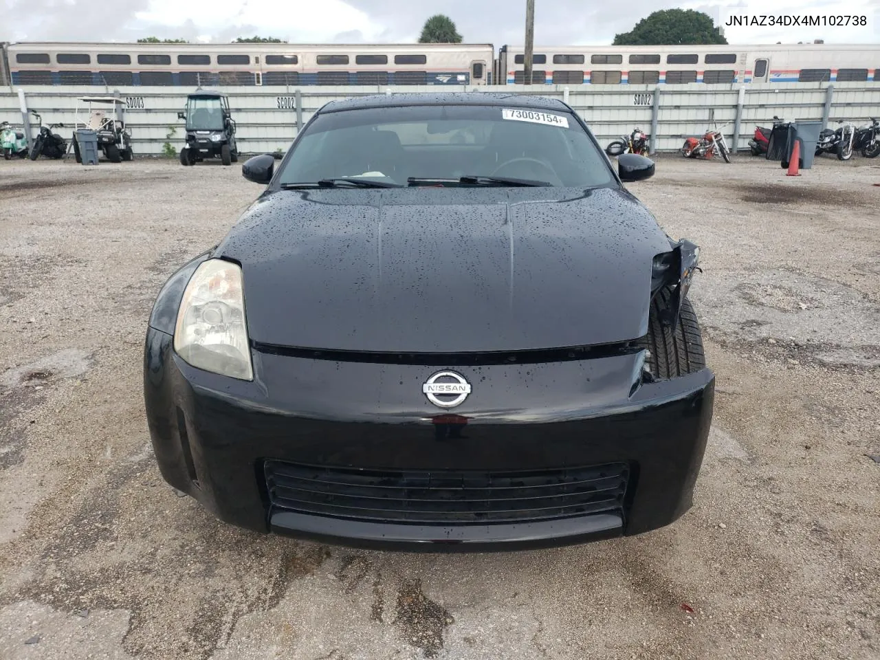 2004 Nissan 350Z Coupe VIN: JN1AZ34DX4M102738 Lot: 73003154