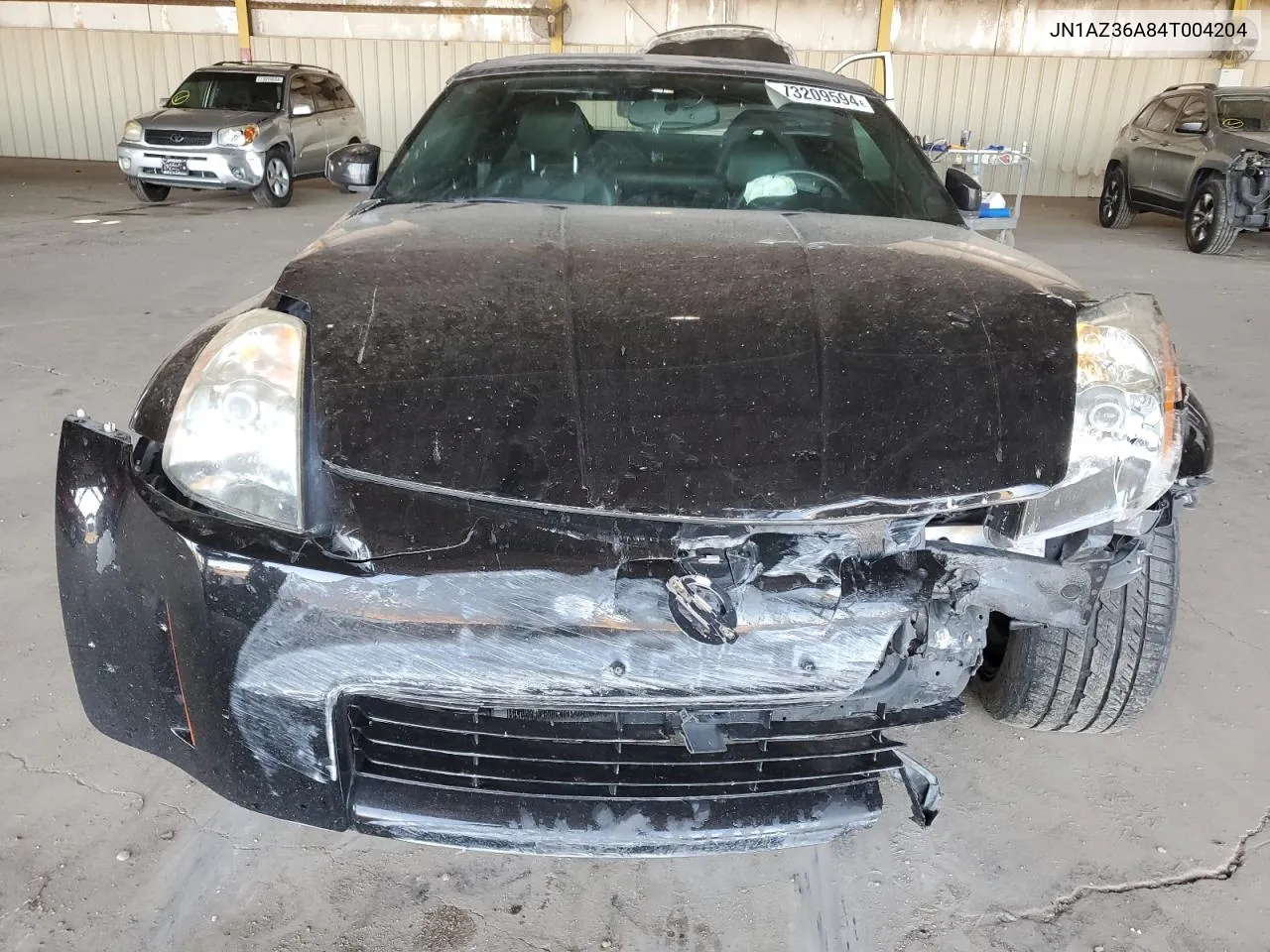 2004 Nissan 350Z Roadster VIN: JN1AZ36A84T004204 Lot: 73209594