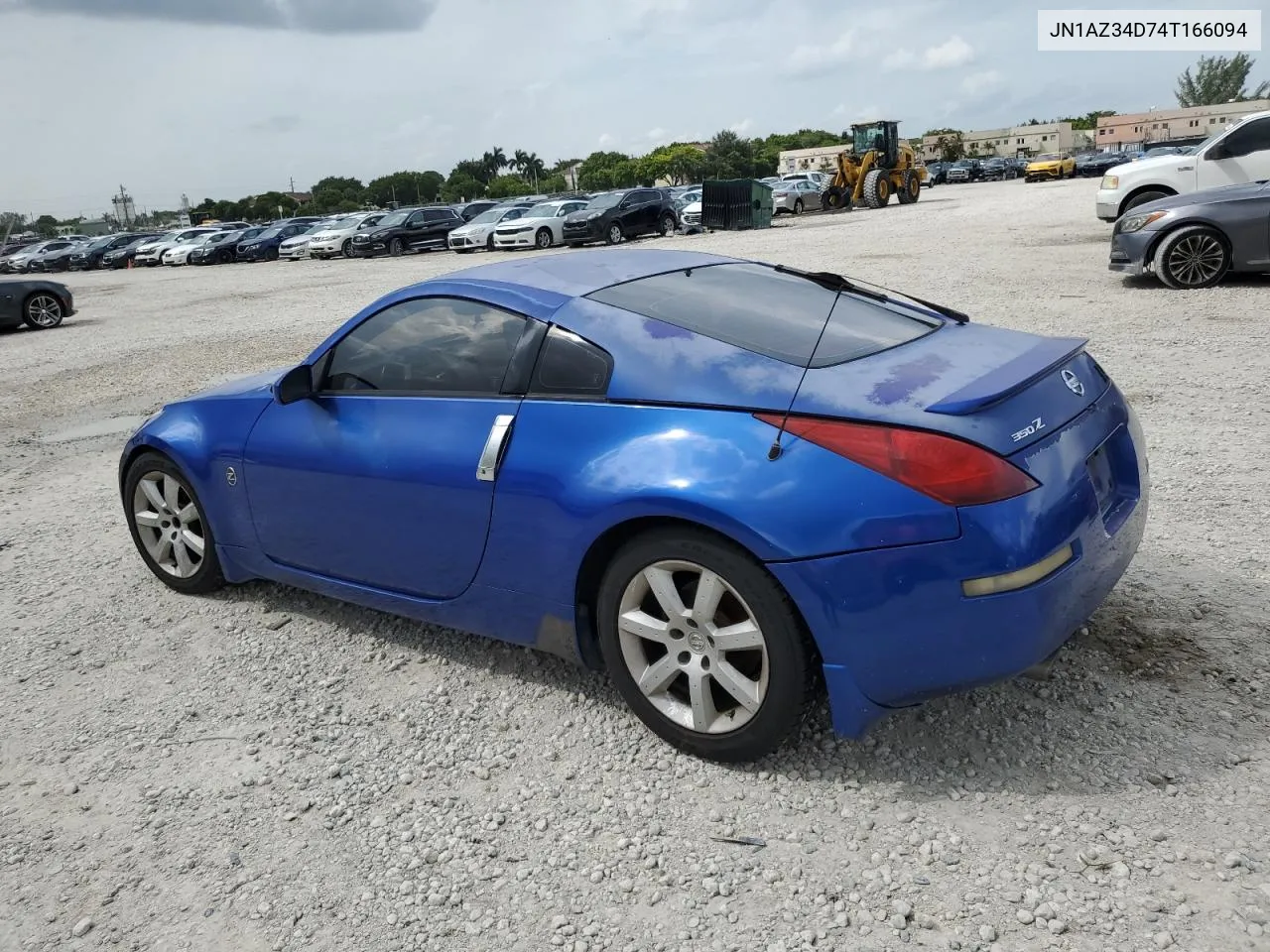 2004 Nissan 350Z Coupe VIN: JN1AZ34D74T166094 Lot: 73308844