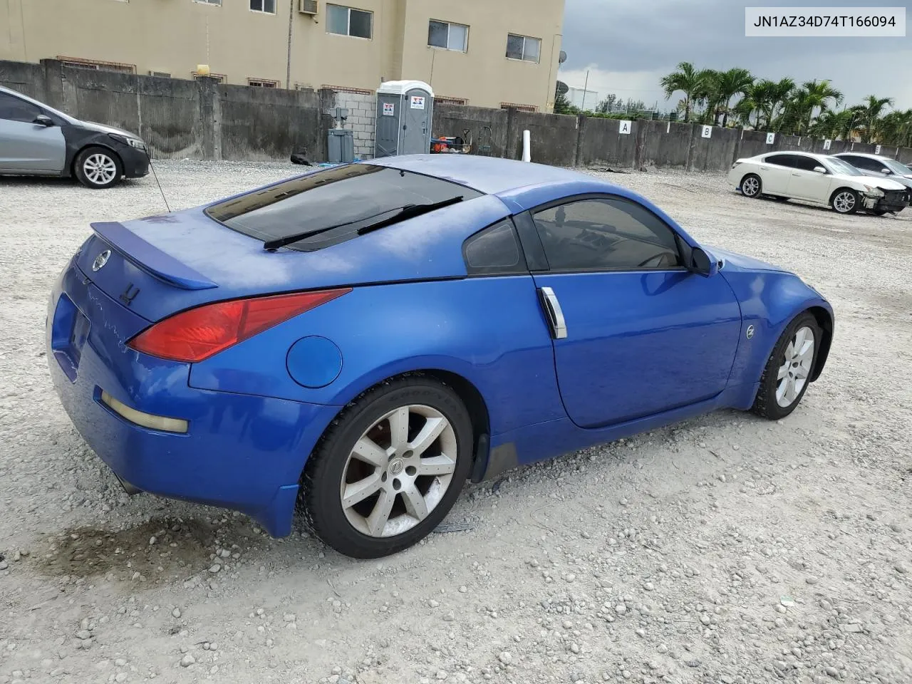 2004 Nissan 350Z Coupe VIN: JN1AZ34D74T166094 Lot: 73308844