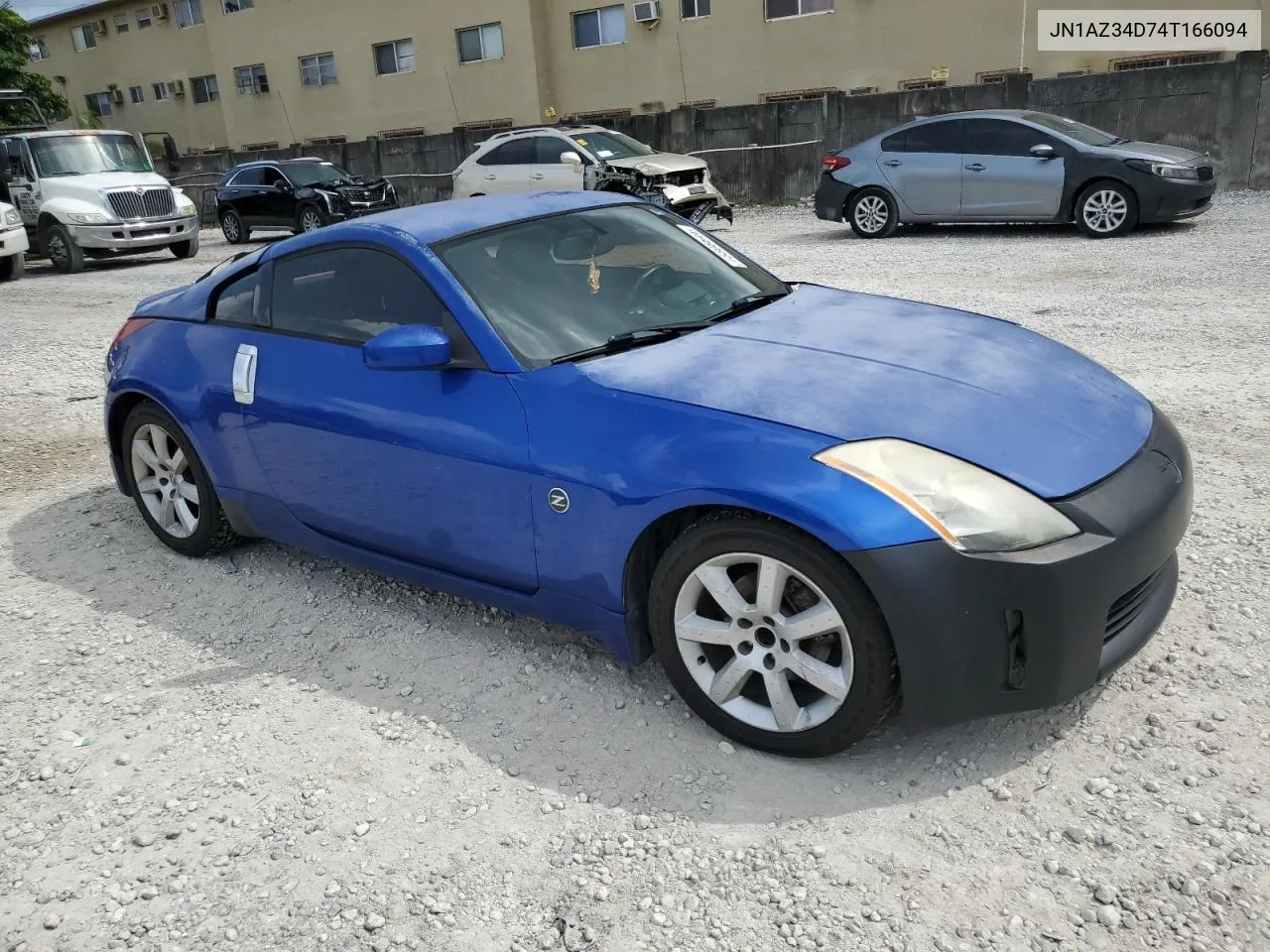 2004 Nissan 350Z Coupe VIN: JN1AZ34D74T166094 Lot: 73308844