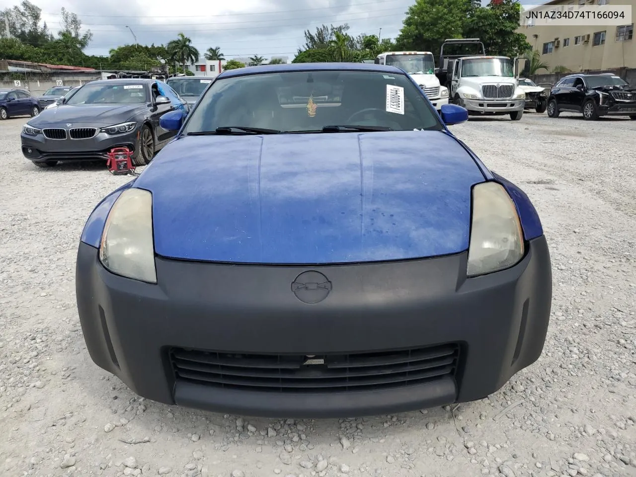 2004 Nissan 350Z Coupe VIN: JN1AZ34D74T166094 Lot: 73308844