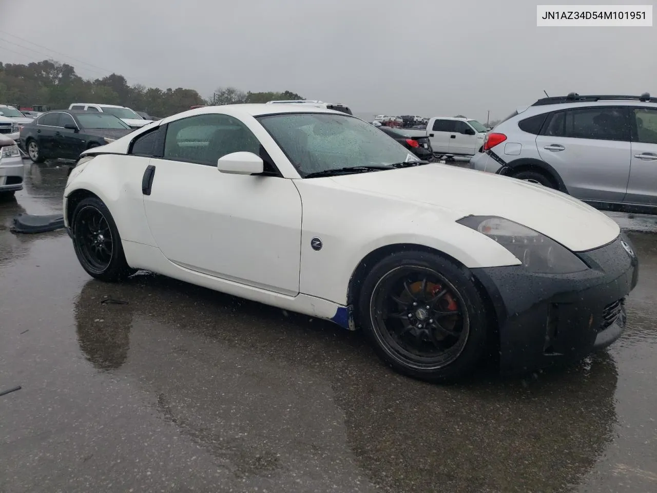 2004 Nissan 350Z Coupe VIN: JN1AZ34D54M101951 Lot: 73592184