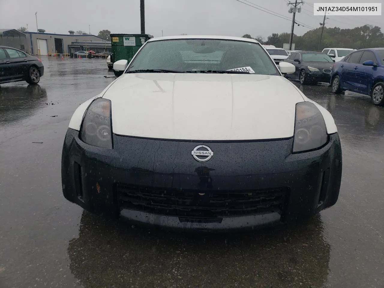 2004 Nissan 350Z Coupe VIN: JN1AZ34D54M101951 Lot: 73592184