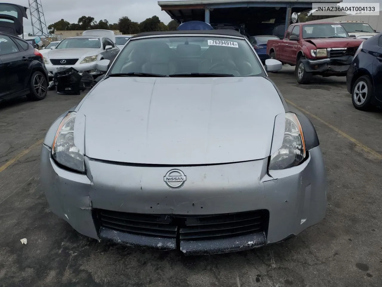 2004 Nissan 350Z Roadster VIN: JN1AZ36A04T004133 Lot: 76394914