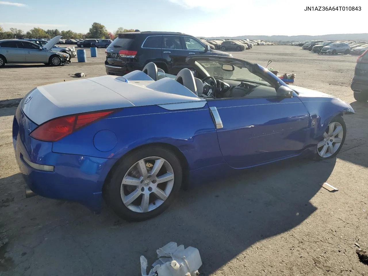 2004 Nissan 350Z Roadster VIN: JN1AZ36A64T010843 Lot: 76689274