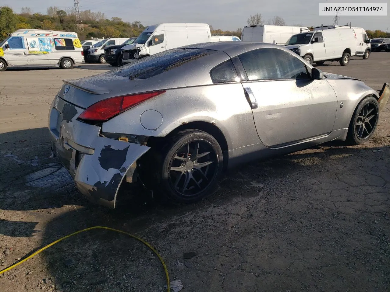 2004 Nissan 350Z Coupe VIN: JN1AZ34D54T164974 Lot: 76930634