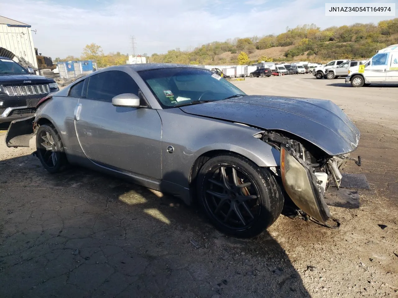 2004 Nissan 350Z Coupe VIN: JN1AZ34D54T164974 Lot: 76930634