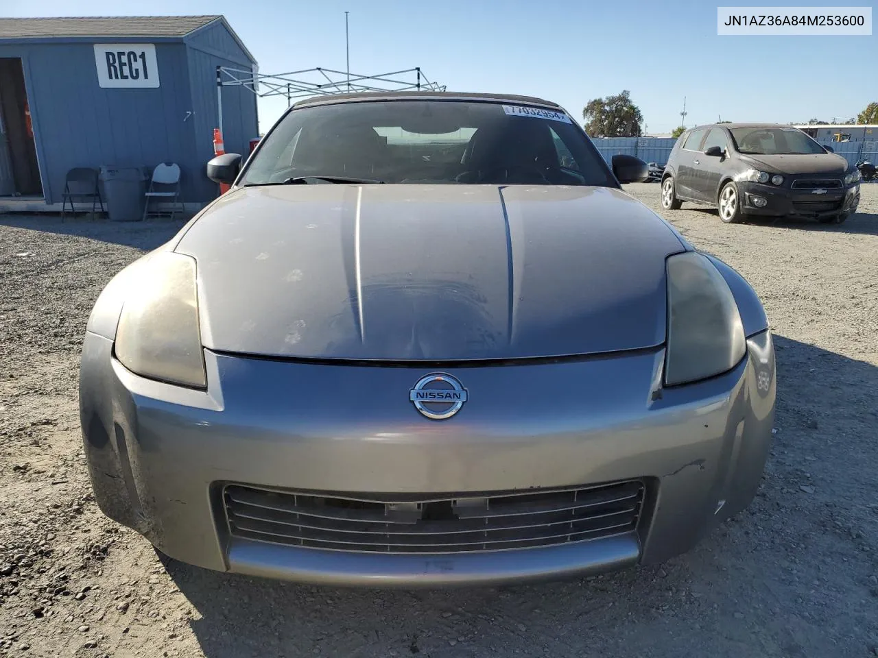 2004 Nissan 350Z Roadster VIN: JN1AZ36A84M253600 Lot: 77032954