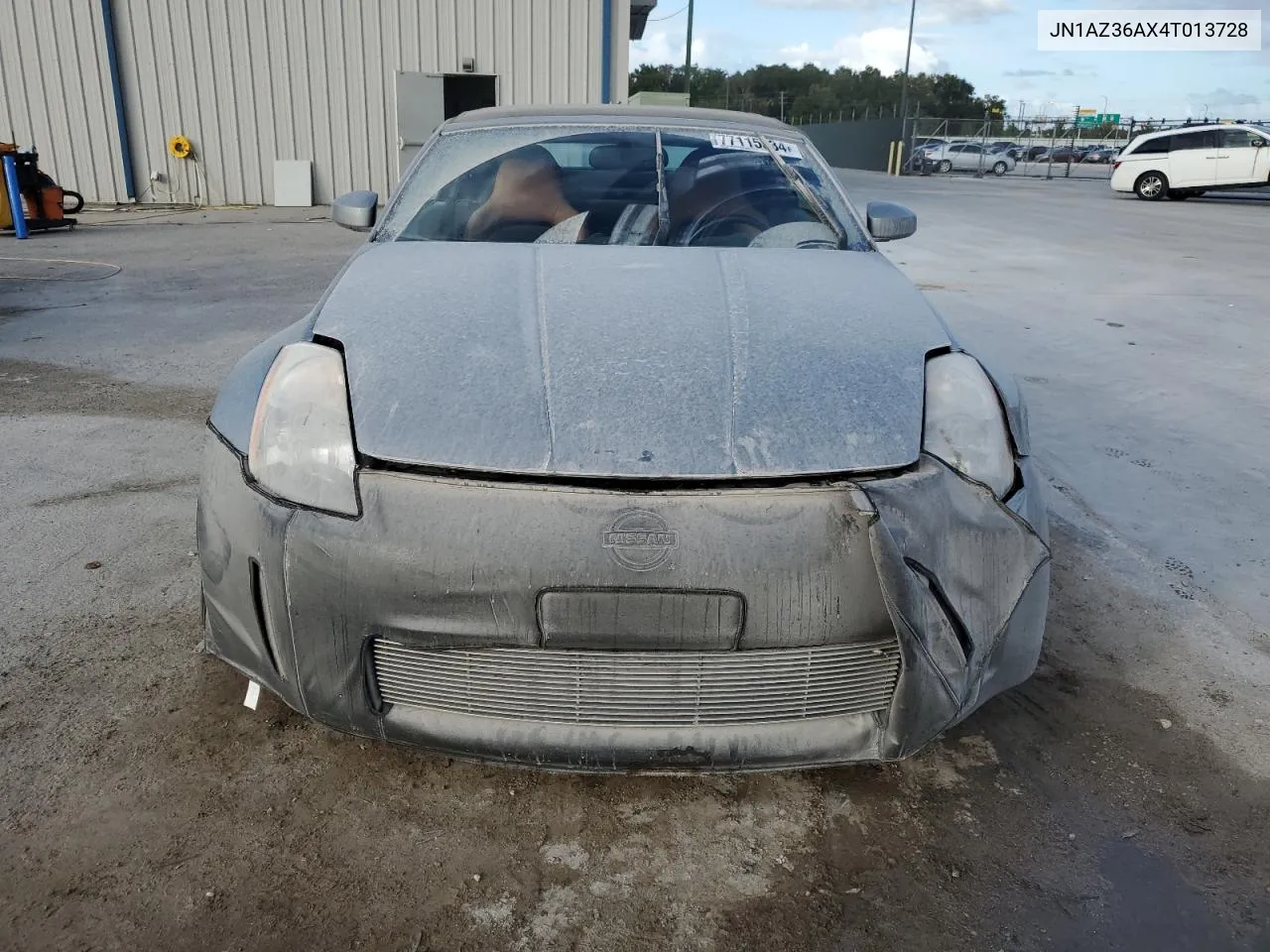 2004 Nissan 350Z Roadster VIN: JN1AZ36AX4T013728 Lot: 77115534