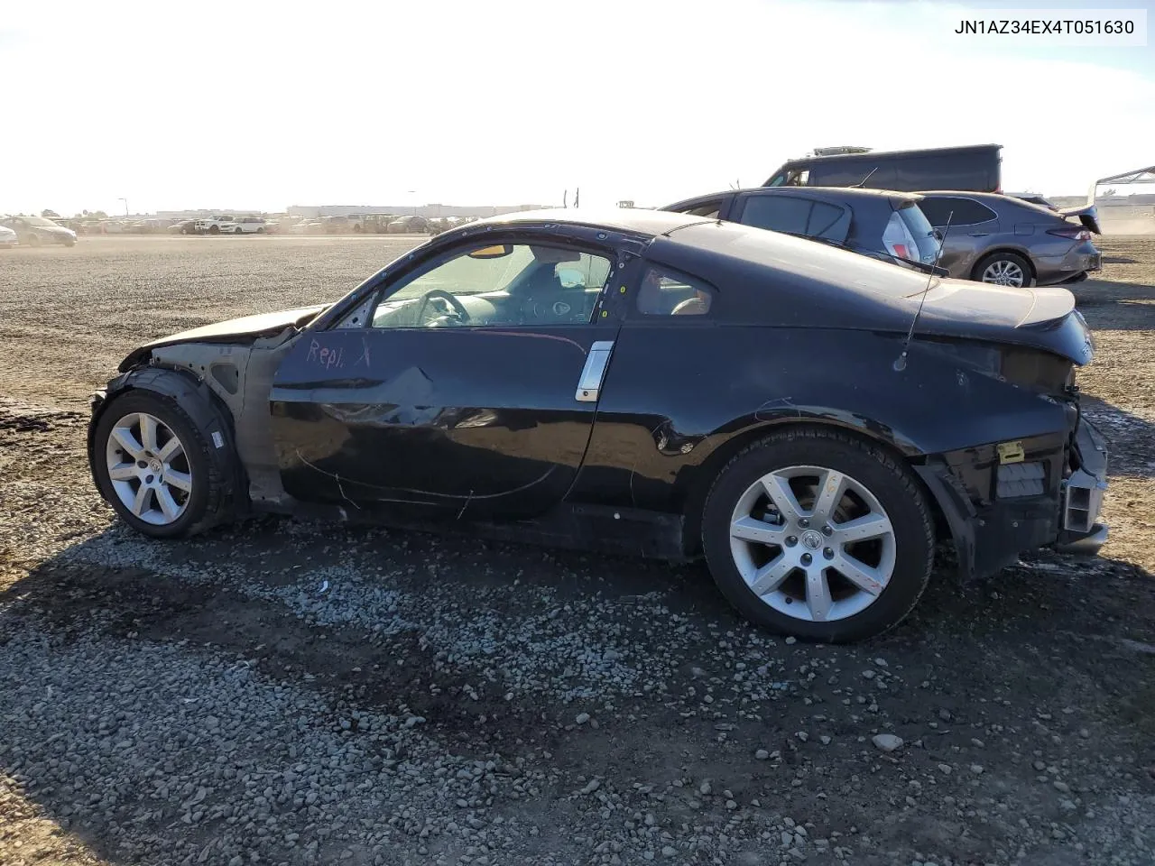 2004 Nissan 350Z Coupe VIN: JN1AZ34EX4T051630 Lot: 77161424