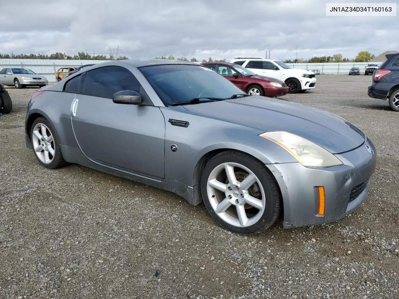 2004 Nissan 350Z Coupe VIN: JN1AZ34D34T160163 Lot: 77273804