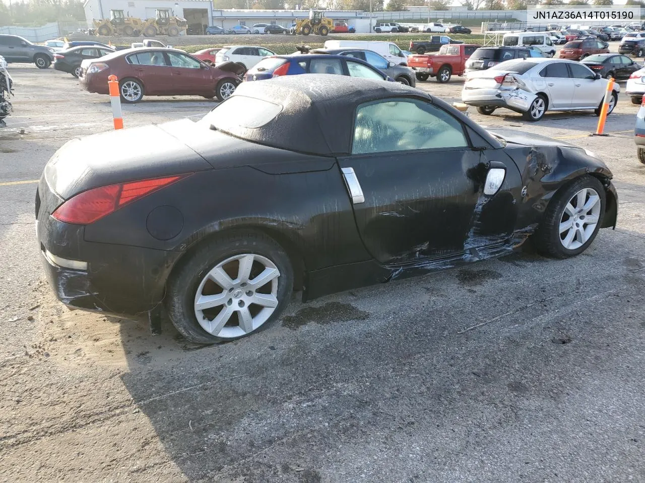 2004 Nissan 350Z Roadster VIN: JN1AZ36A14T015190 Lot: 80044294