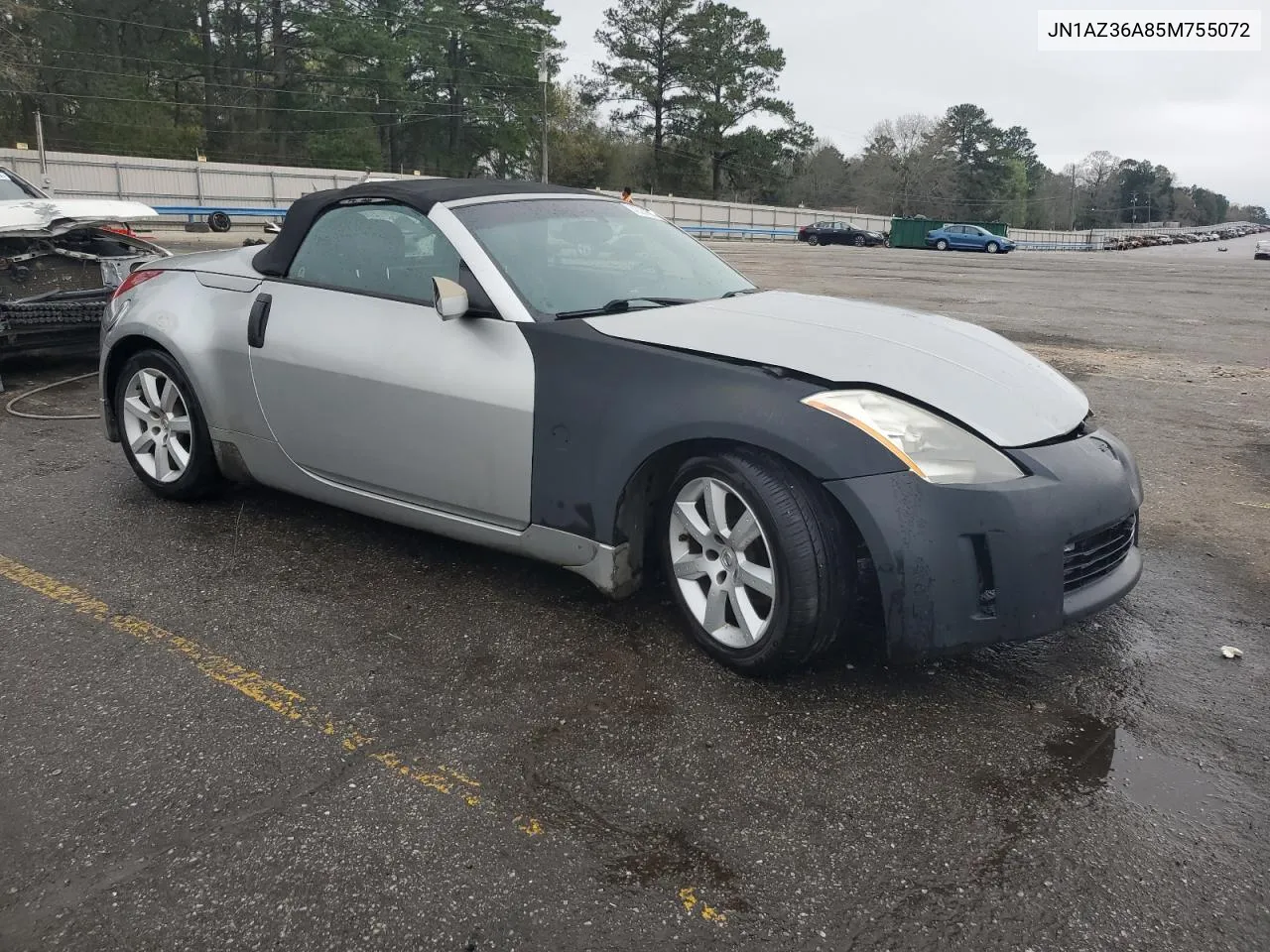 2005 Nissan 350Z Roadster VIN: JN1AZ36A85M755072 Lot: 45351614