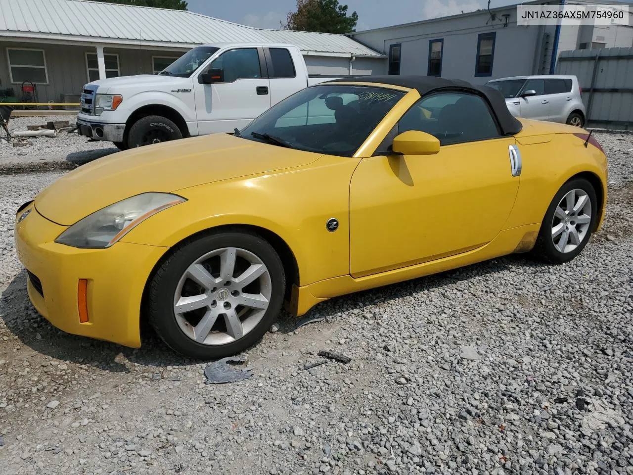 2005 Nissan 350Z Roadster VIN: JN1AZ36AX5M754960 Lot: 63811424