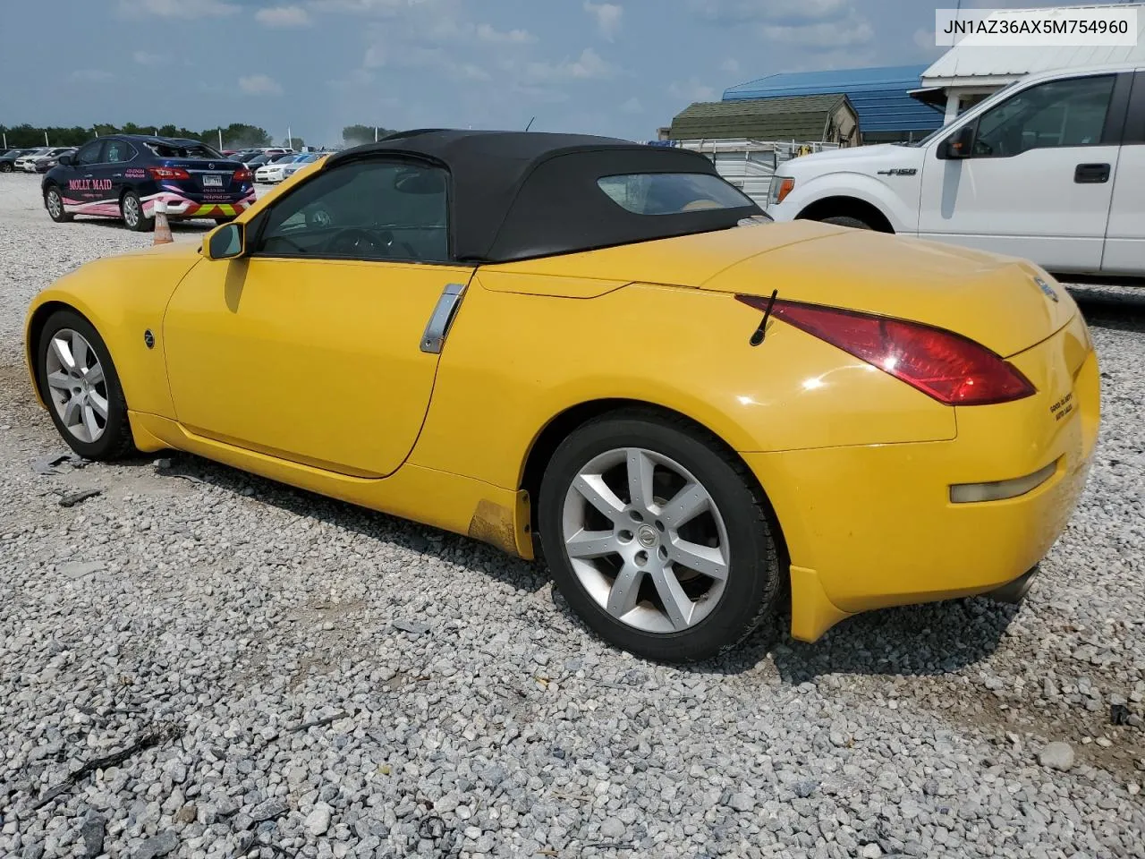 2005 Nissan 350Z Roadster VIN: JN1AZ36AX5M754960 Lot: 63811424