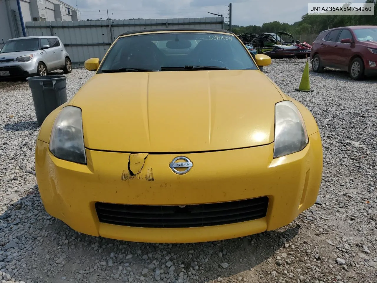 2005 Nissan 350Z Roadster VIN: JN1AZ36AX5M754960 Lot: 63811424