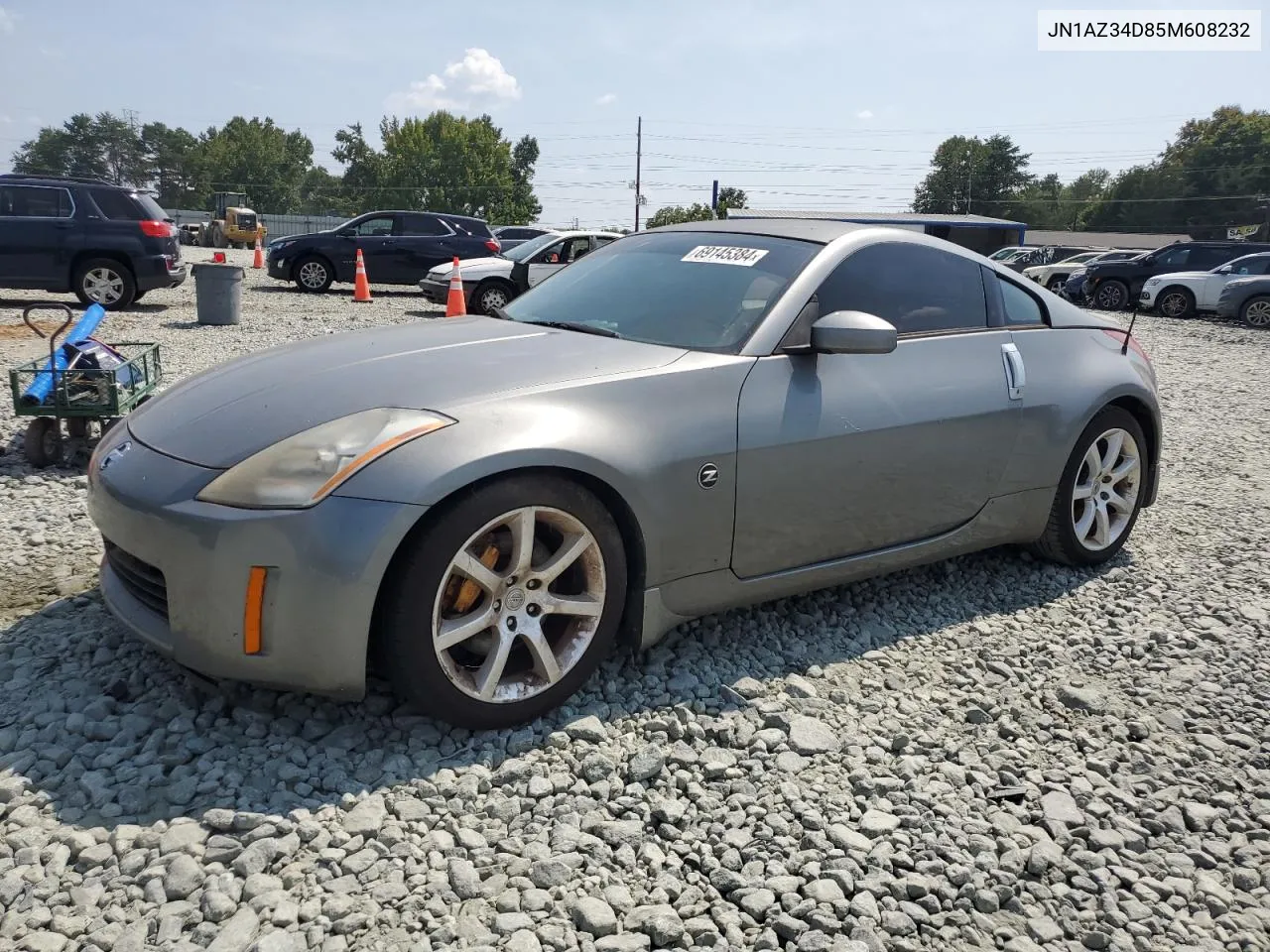 2005 Nissan 350Z Coupe VIN: JN1AZ34D85M608232 Lot: 69145384