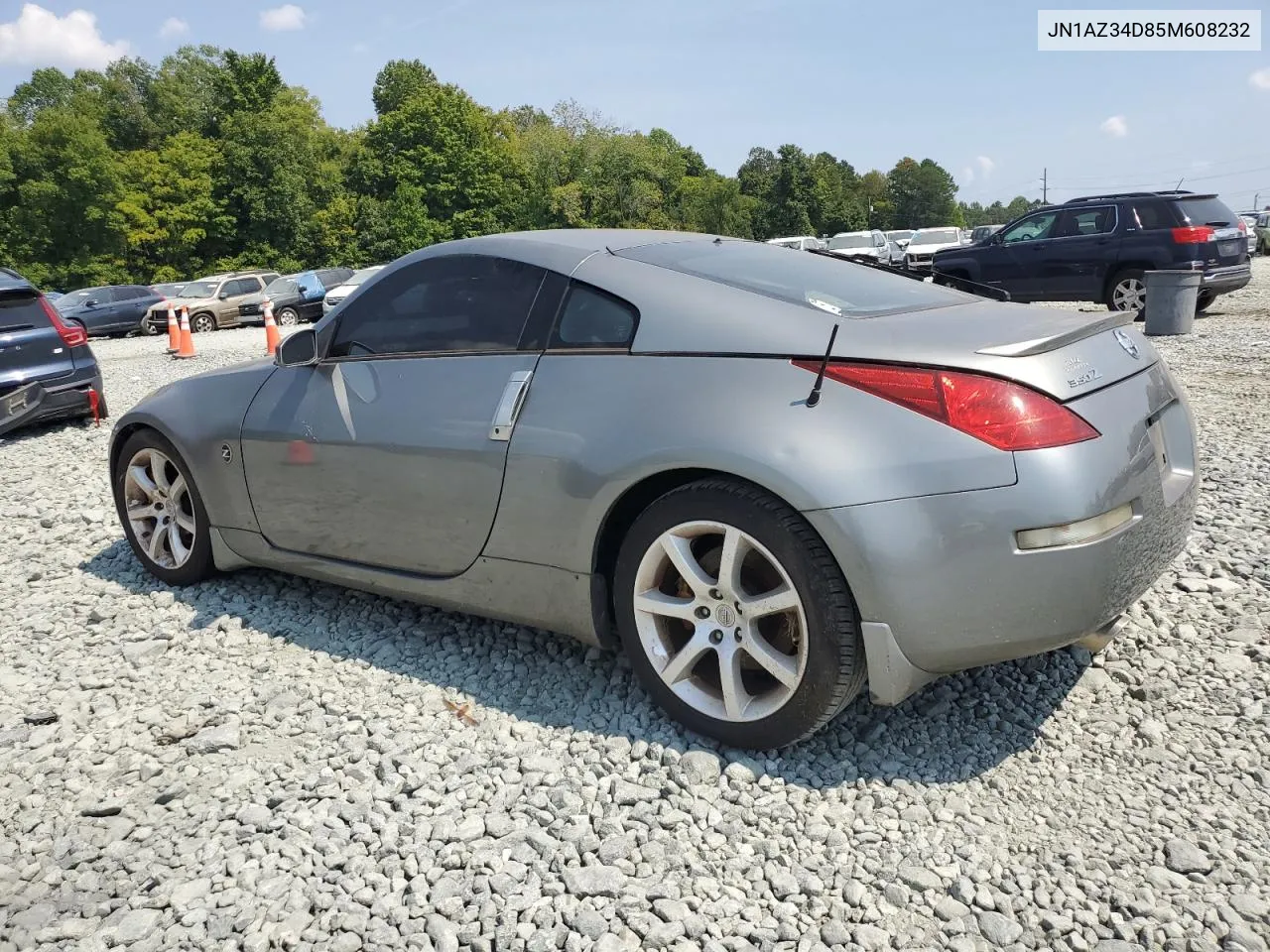 2005 Nissan 350Z Coupe VIN: JN1AZ34D85M608232 Lot: 69145384