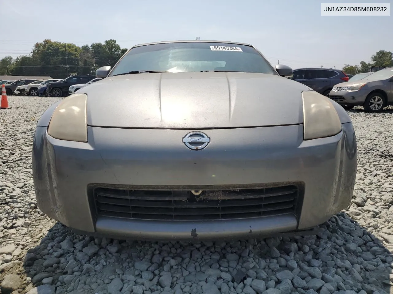 2005 Nissan 350Z Coupe VIN: JN1AZ34D85M608232 Lot: 69145384