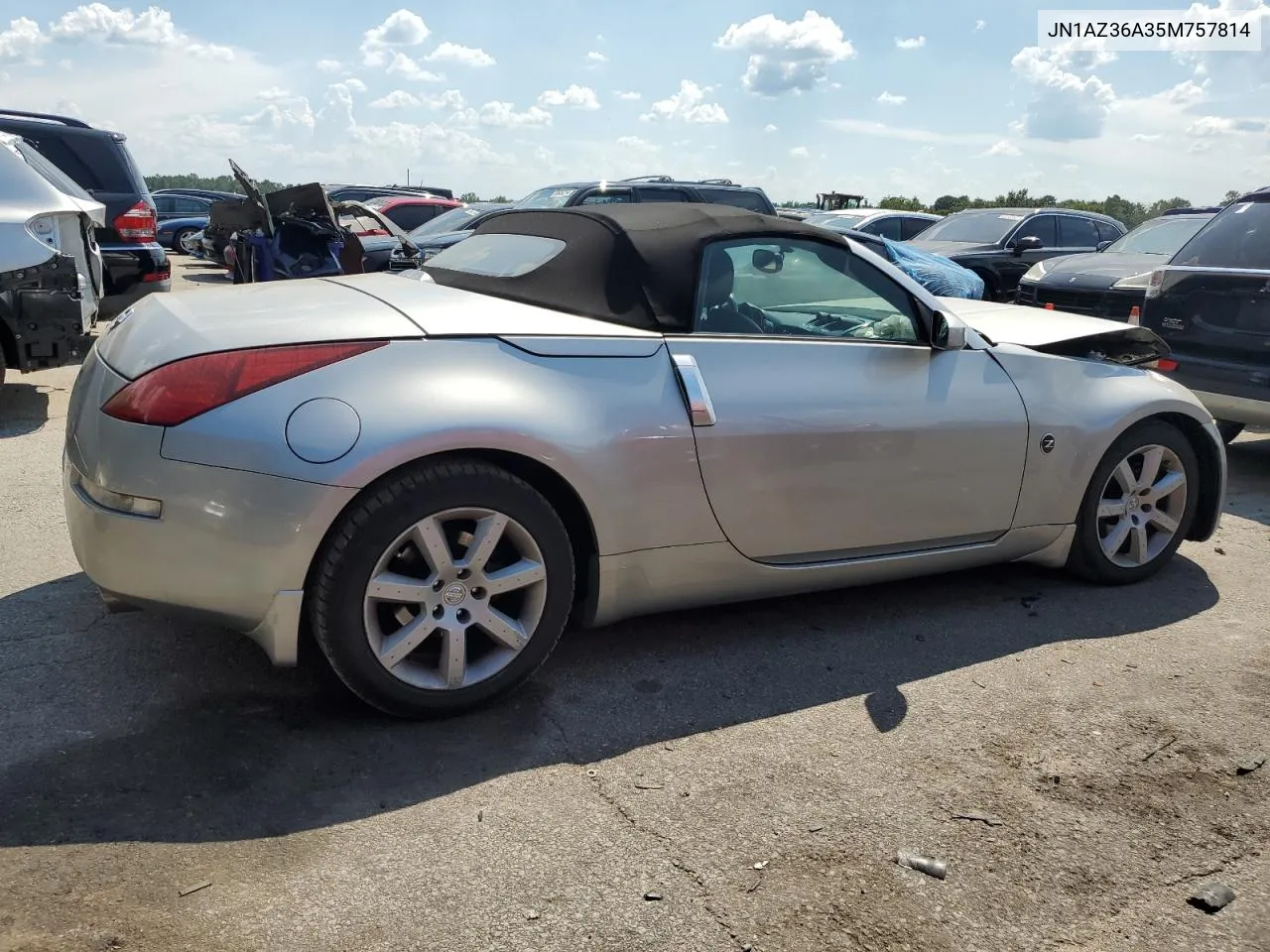 2005 Nissan 350Z Roadster VIN: JN1AZ36A35M757814 Lot: 69460514