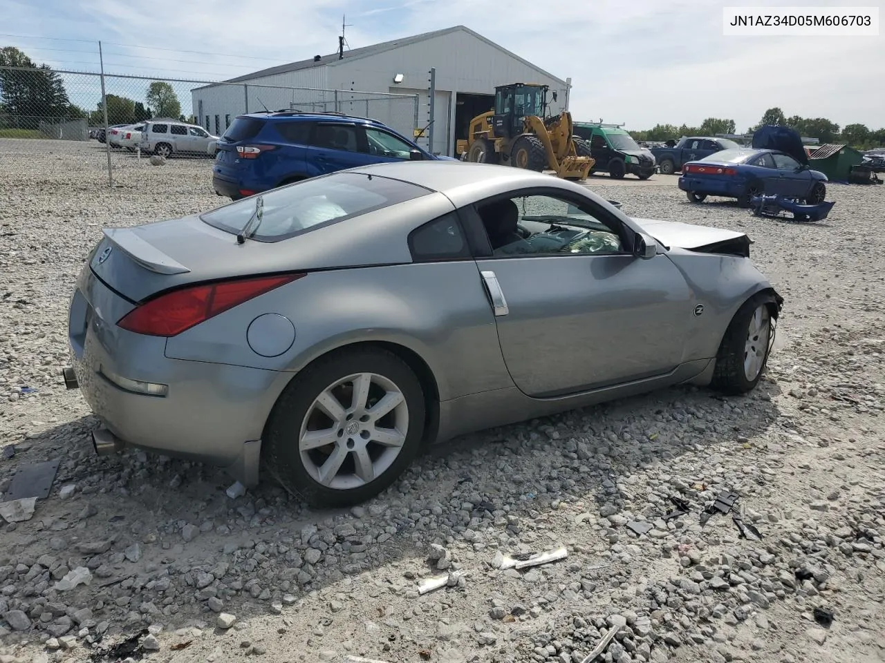 2005 Nissan 350Z Coupe VIN: JN1AZ34D05M606703 Lot: 69631414