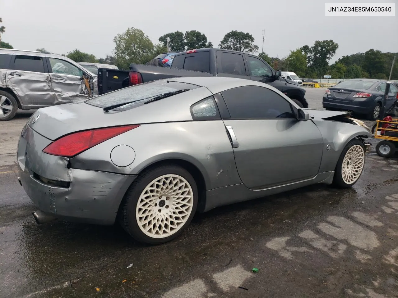 2005 Nissan 350Z Coupe VIN: JN1AZ34E85M650540 Lot: 70853734