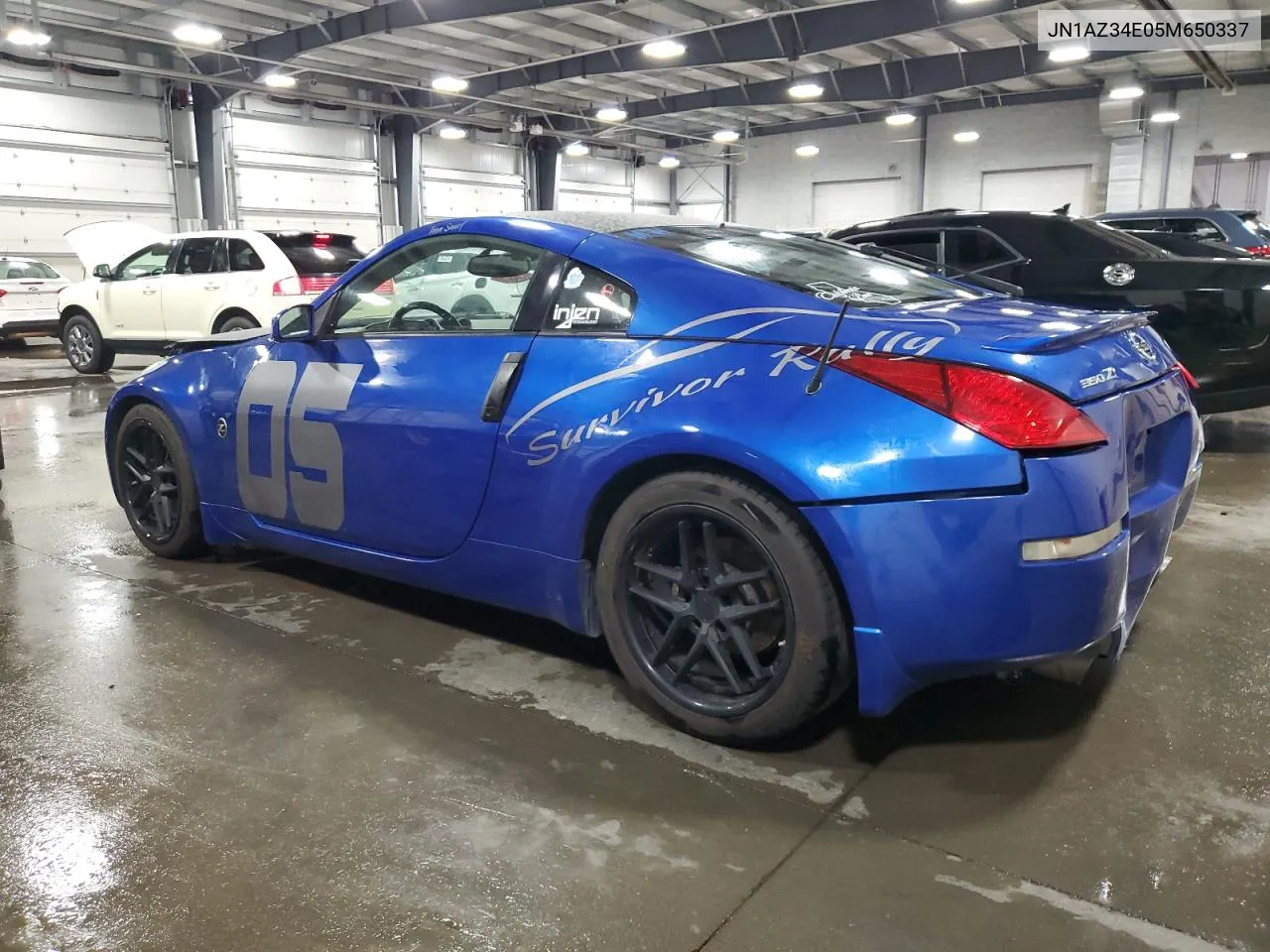 JN1AZ34E05M650337 2005 Nissan 350Z Coupe