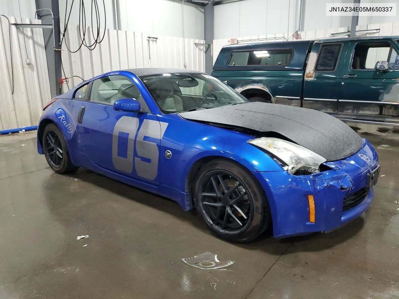 2005 Nissan 350Z Coupe VIN: JN1AZ34E05M650337 Lot: 70862474