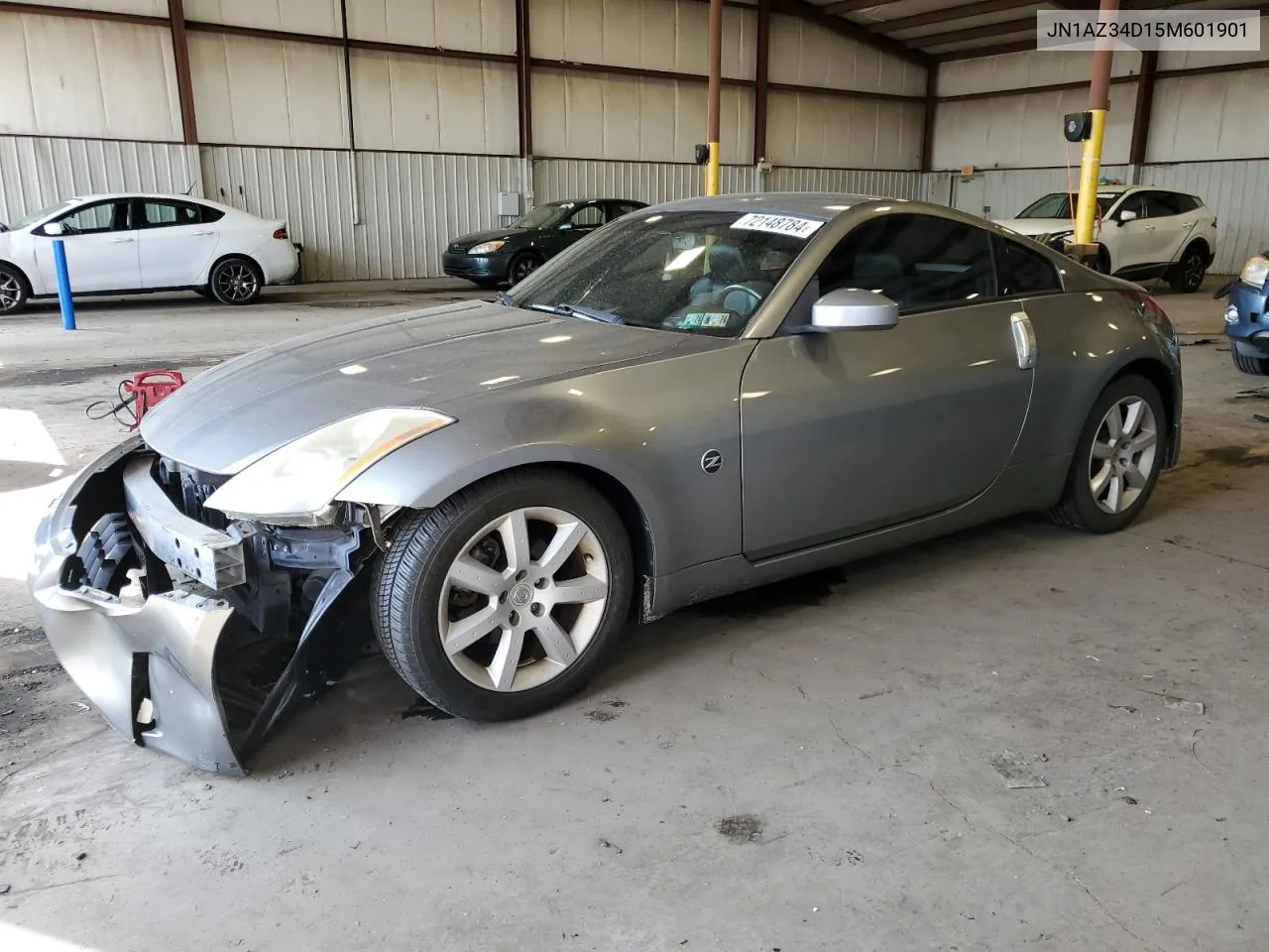 2005 Nissan 350Z Coupe VIN: JN1AZ34D15M601901 Lot: 72148784