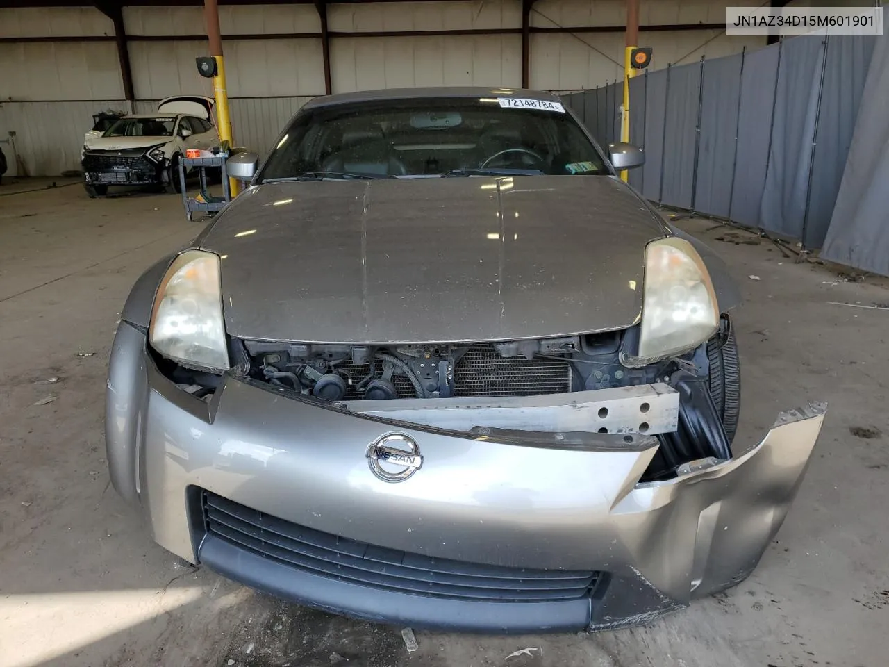 2005 Nissan 350Z Coupe VIN: JN1AZ34D15M601901 Lot: 72148784