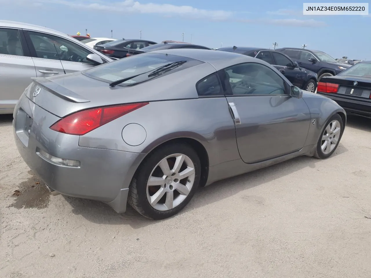 2005 Nissan 350Z Coupe VIN: JN1AZ34E05M652220 Lot: 76190324