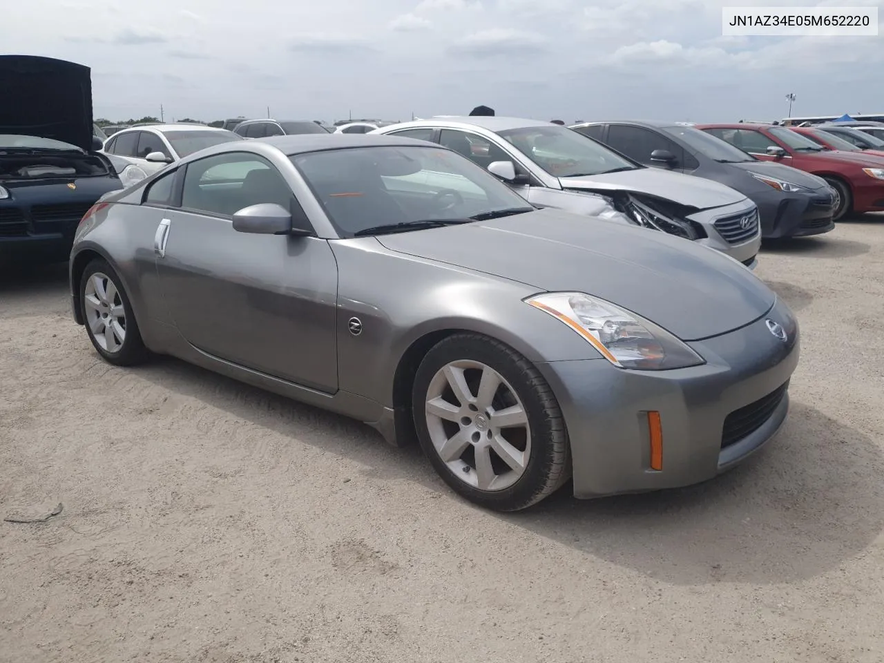 2005 Nissan 350Z Coupe VIN: JN1AZ34E05M652220 Lot: 76190324