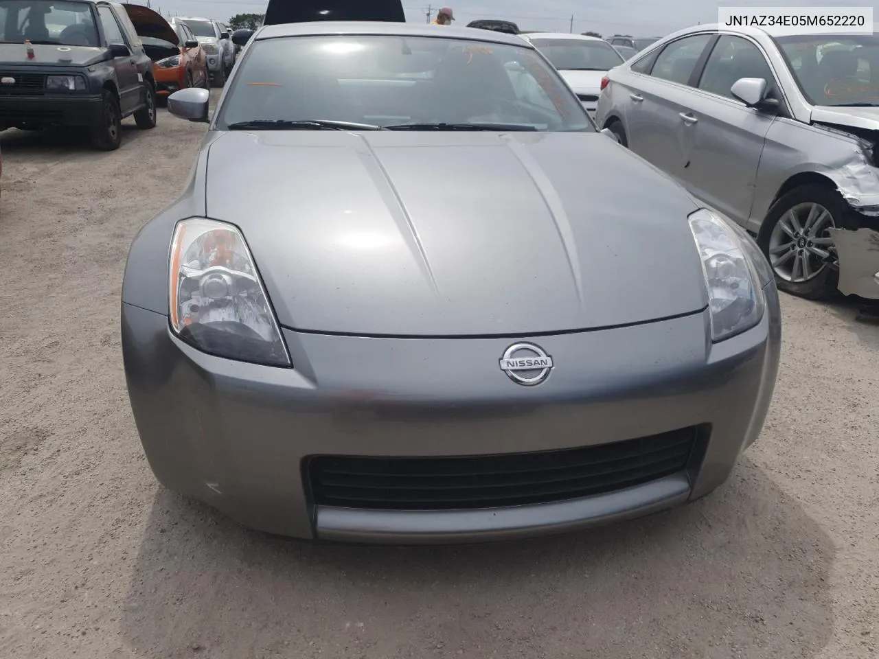 2005 Nissan 350Z Coupe VIN: JN1AZ34E05M652220 Lot: 76190324