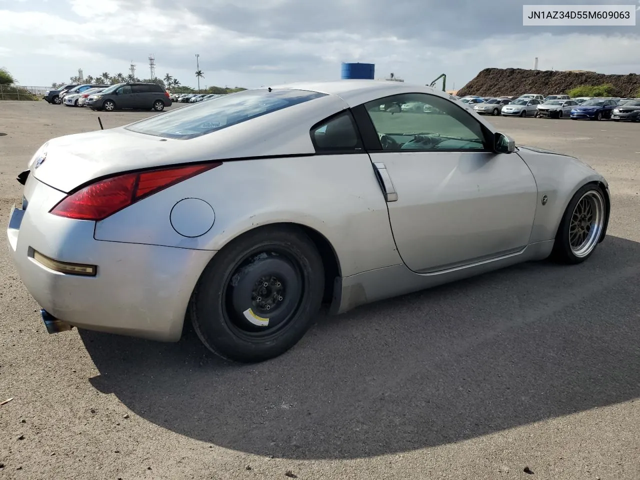 2005 Nissan 350Z Coupe VIN: JN1AZ34D55M609063 Lot: 76796544