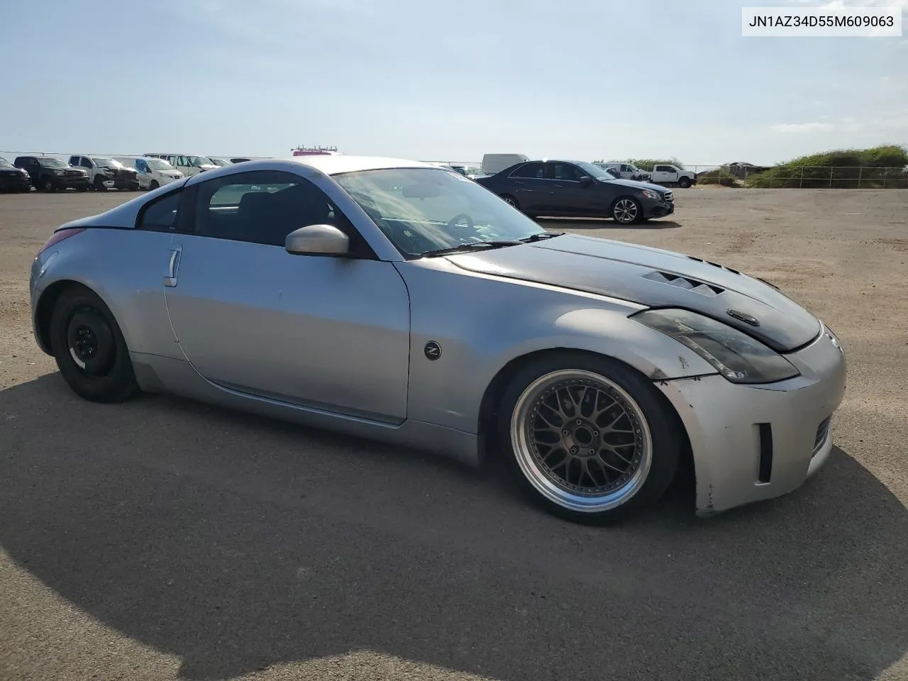 2005 Nissan 350Z Coupe VIN: JN1AZ34D55M609063 Lot: 76796544