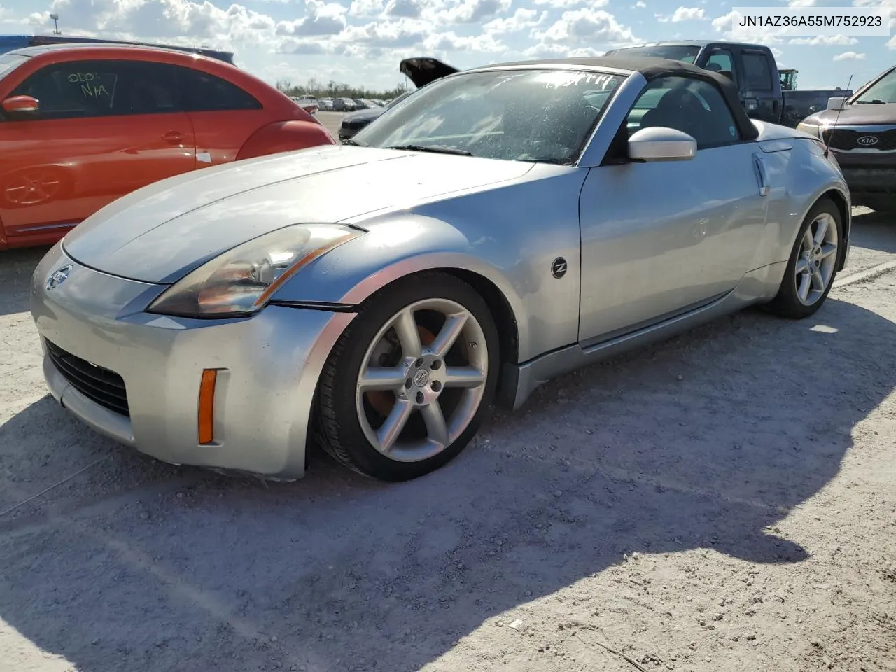 2005 Nissan 350Z Roadster VIN: JN1AZ36A55M752923 Lot: 78319444